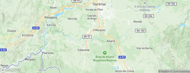 Merca, A, Spain Map
