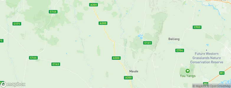 Meredith, Australia Map