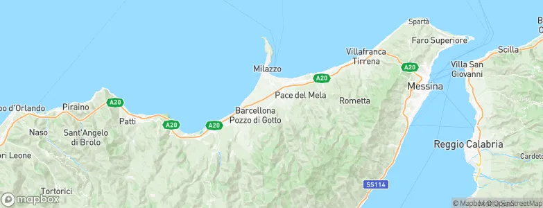 Merì, Italy Map