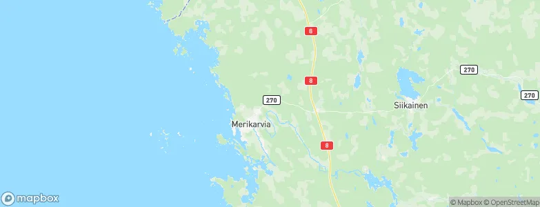 Merikarvia, Finland Map