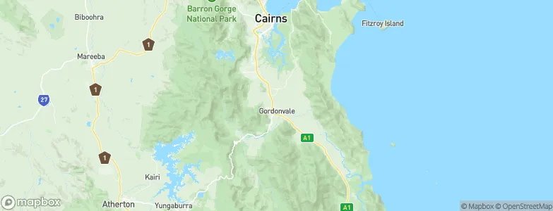 Meringa, Australia Map