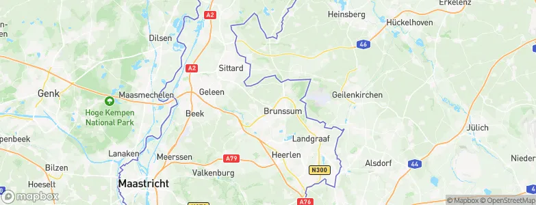 Merkelbeek, Netherlands Map