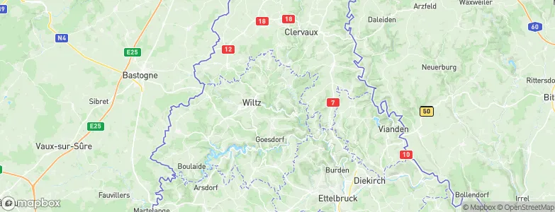 Merkholz, Luxembourg Map