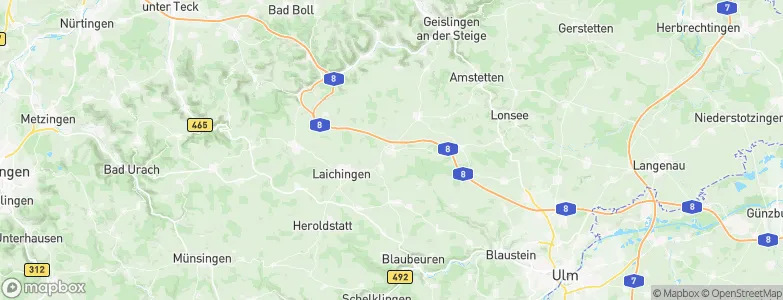 Merklingen, Germany Map