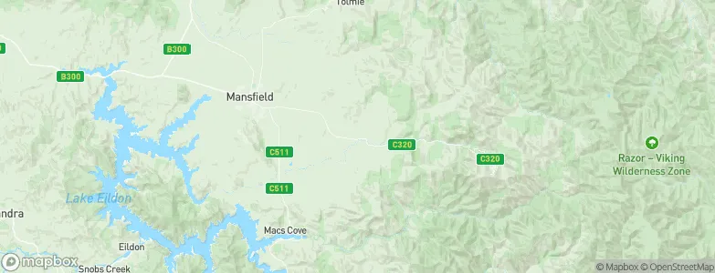 Merrijig, Australia Map