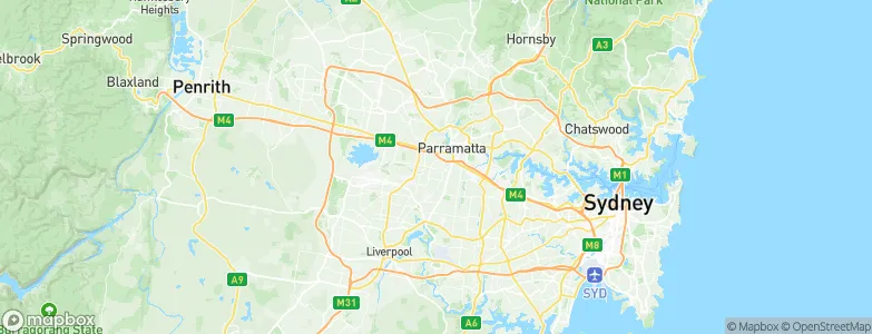 Merrylands, Australia Map