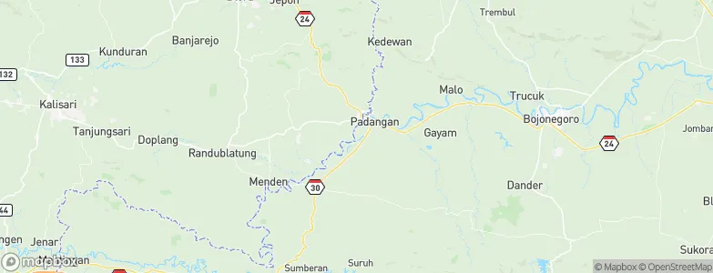 Mersodo, Indonesia Map