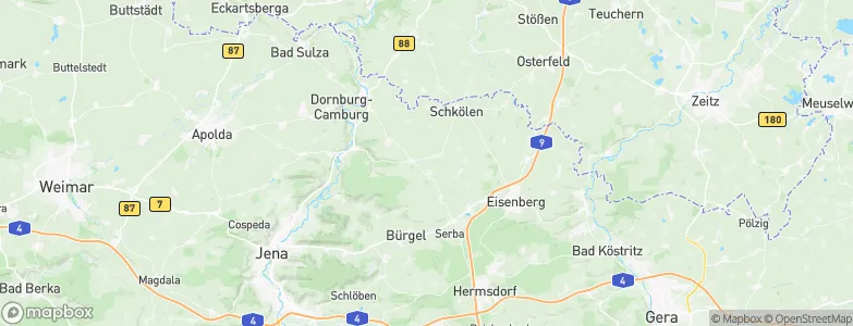 Mertendorf, Germany Map