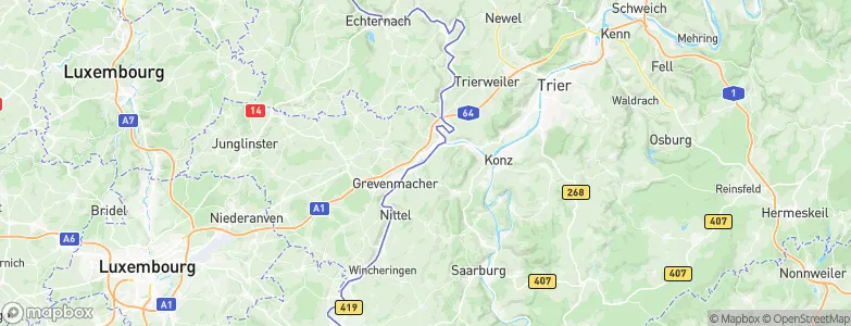 Mertert, Luxembourg Map