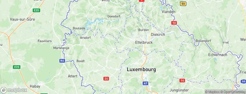 Mertzig, Luxembourg Map