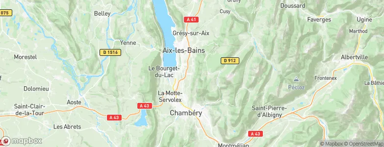 Méry, France Map