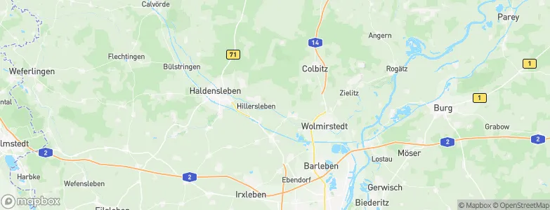 Meseberg, Germany Map
