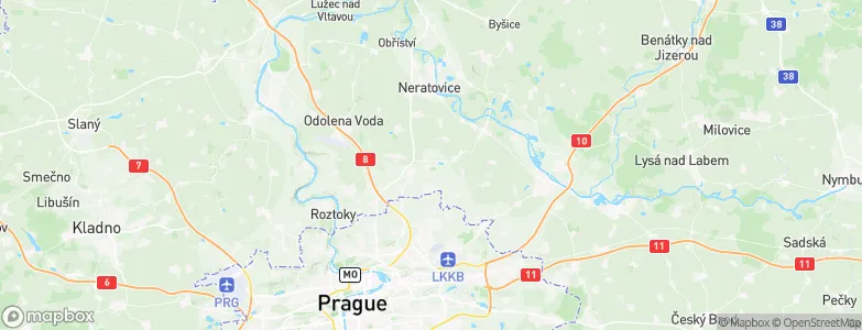 Měšice, Czechia Map