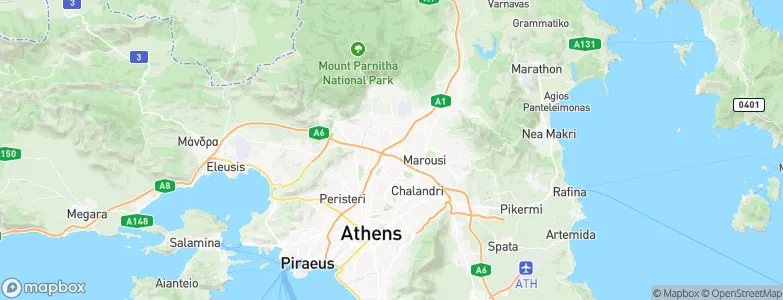 Metamorfosi, Greece Map