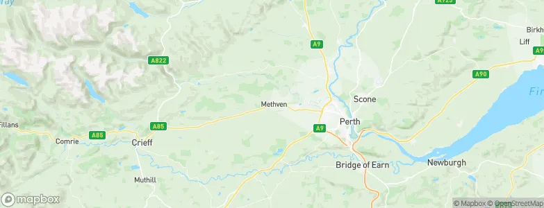 Methven, United Kingdom Map