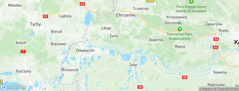 Mętków, Poland Map