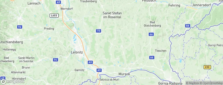 Mettersdorf am Saßbach, Austria Map