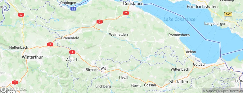 Mettlen, Switzerland Map
