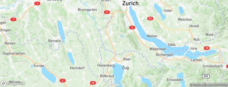 Mettmenstetten, Switzerland Map