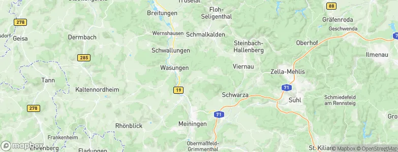 Metzels, Germany Map