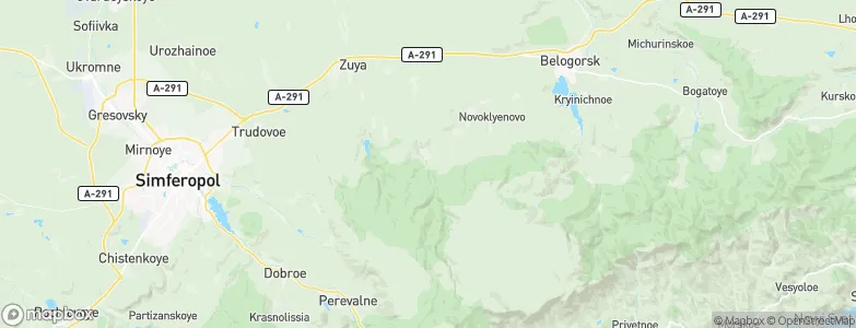 Mezhgorye, Ukraine Map