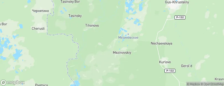 Mezinovskiy, Russia Map