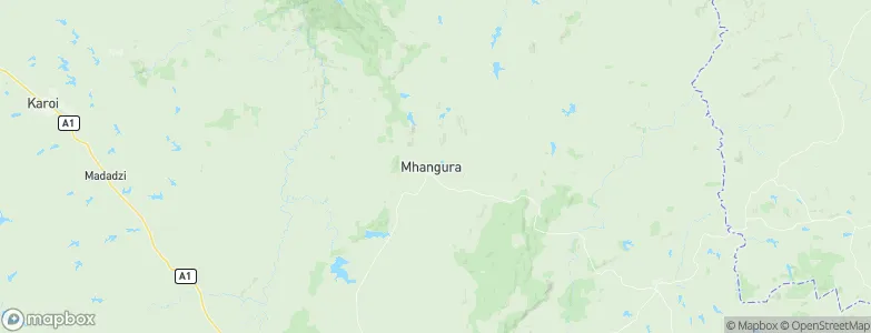 Mhangura, Zimbabwe Map