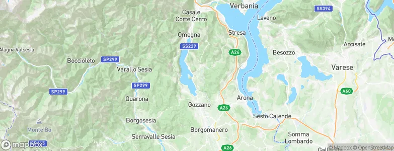 Miasino, Italy Map