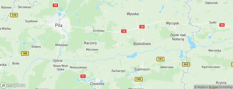 Miasteczko Krajeńskie, Poland Map