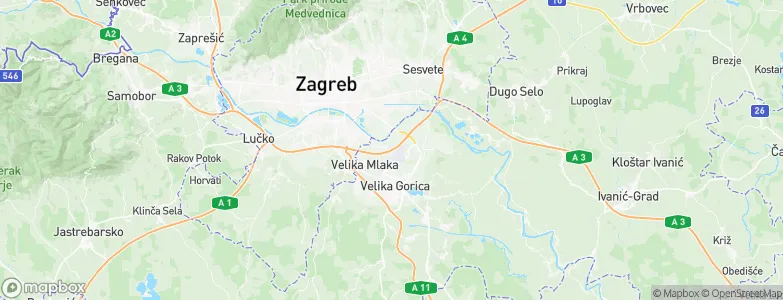 Mičevec, Croatia Map