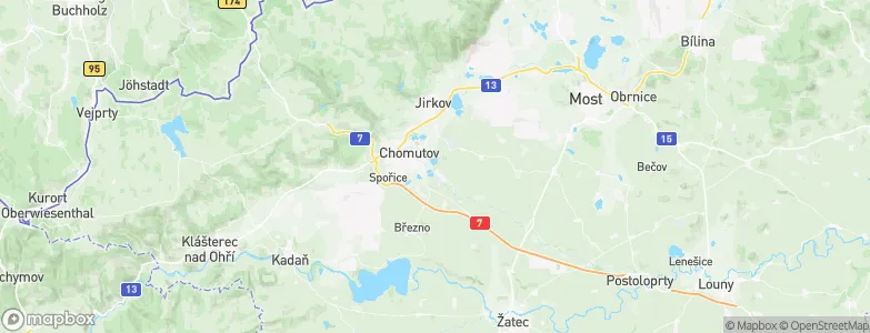 Michanice, Czechia Map