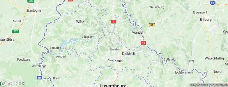 Michelau, Luxembourg Map