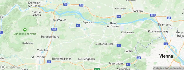 Michelhausen, Austria Map