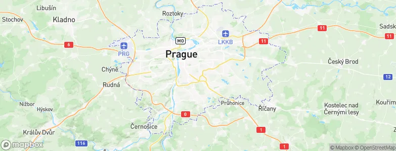 Michle, Czechia Map