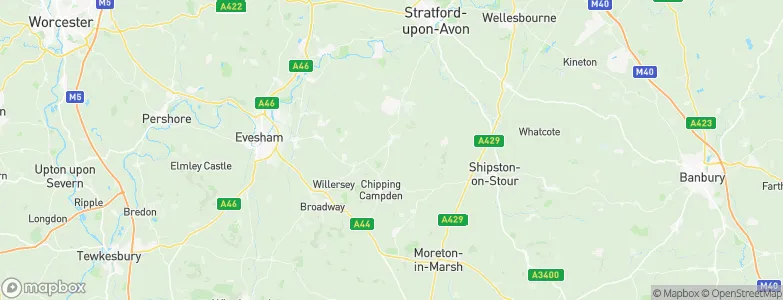 Mickleton, United Kingdom Map