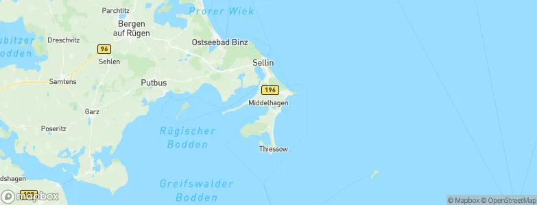 Middelhagen, Germany Map