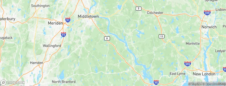 Middlesex, United States Map