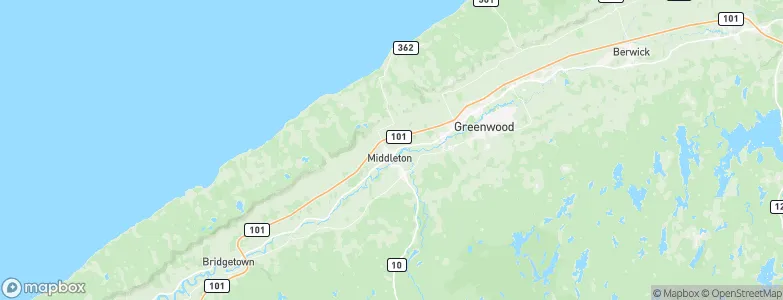 Middleton, Canada Map