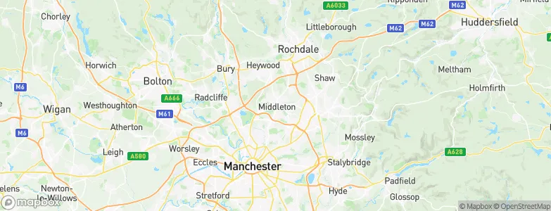 Middleton, United Kingdom Map