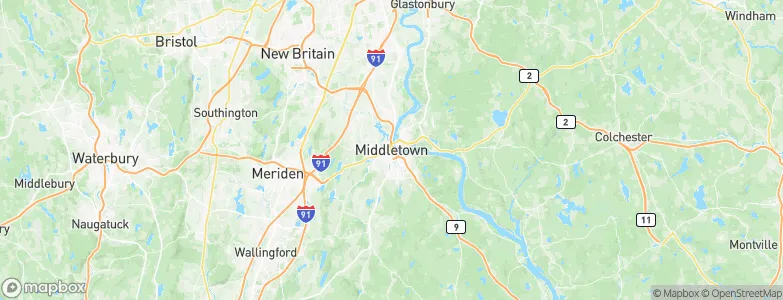 Middletown, United States Map