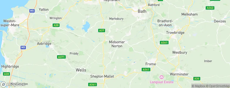 Midsomer Norton, United Kingdom Map
