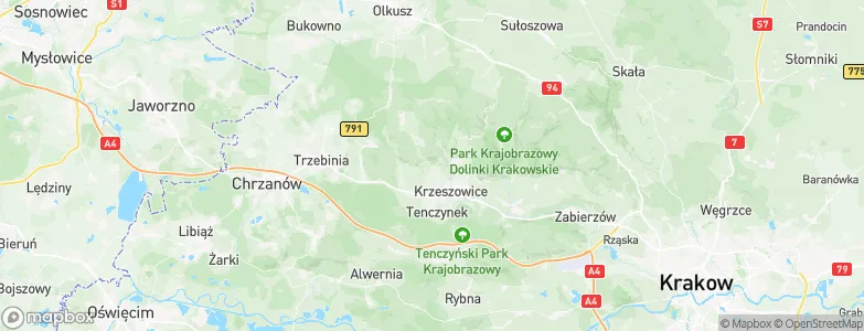 Miękinia, Poland Map