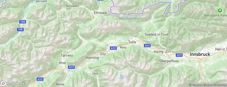 Mieming, Austria Map