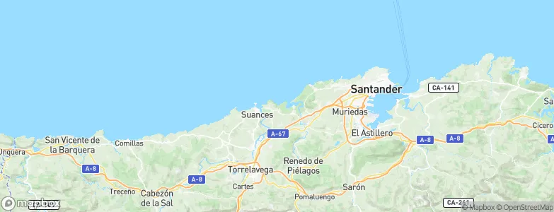 Miengo, Spain Map