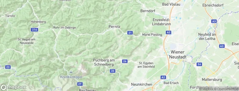 Miesenbach, Austria Map