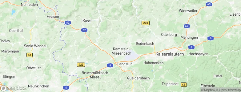 Miesenbach, Germany Map