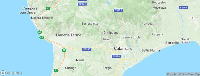 Miglierina, Italy Map