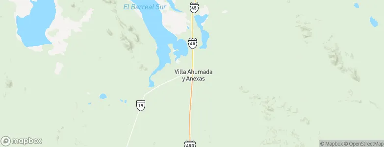 Miguel Ahumada, Mexico Map