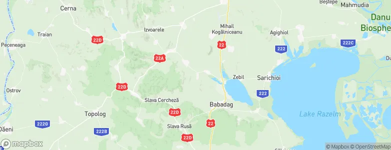 Mihai Bravu, Romania Map