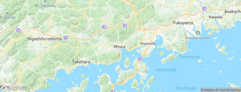Mihara, Japan Map